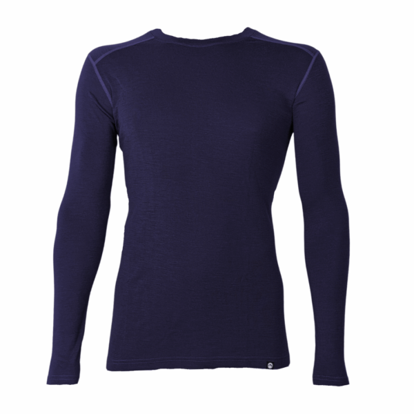 Treklife Merino Uldundertrøje Herre Base Layer - Blå