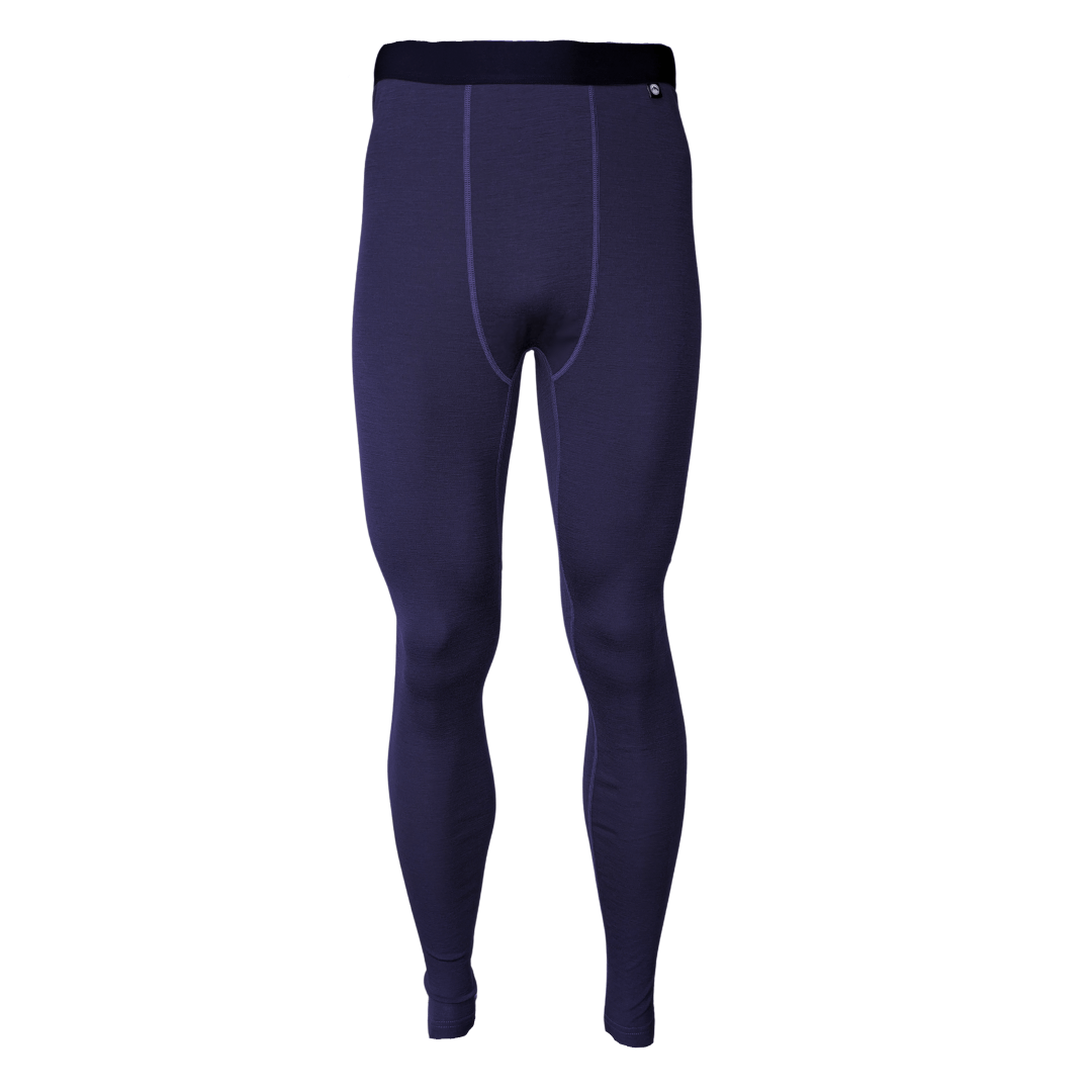 Uldunderbukser herre – 100% merino uld – Treklife - Blå