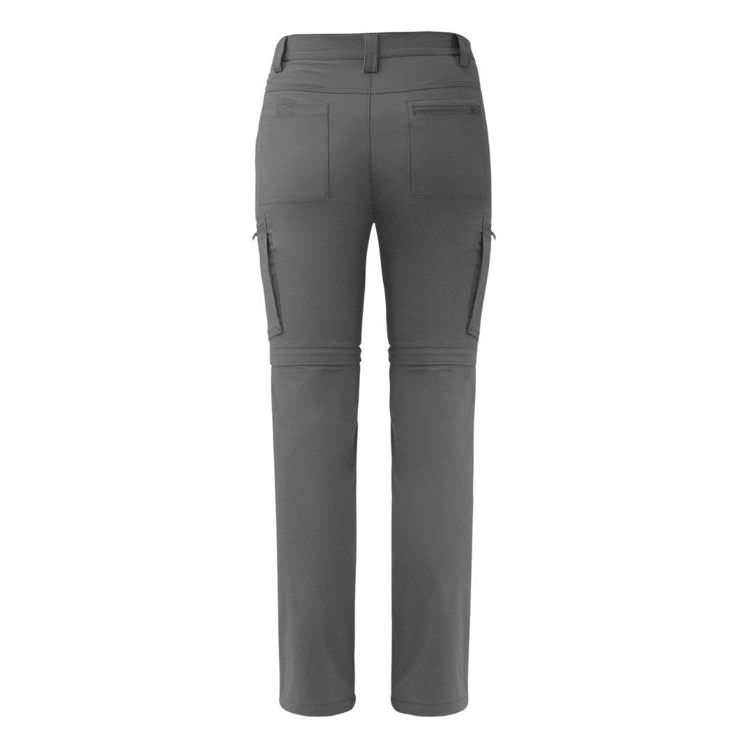 Vandrebukser dame - Treklife Zip-off pants - Grå