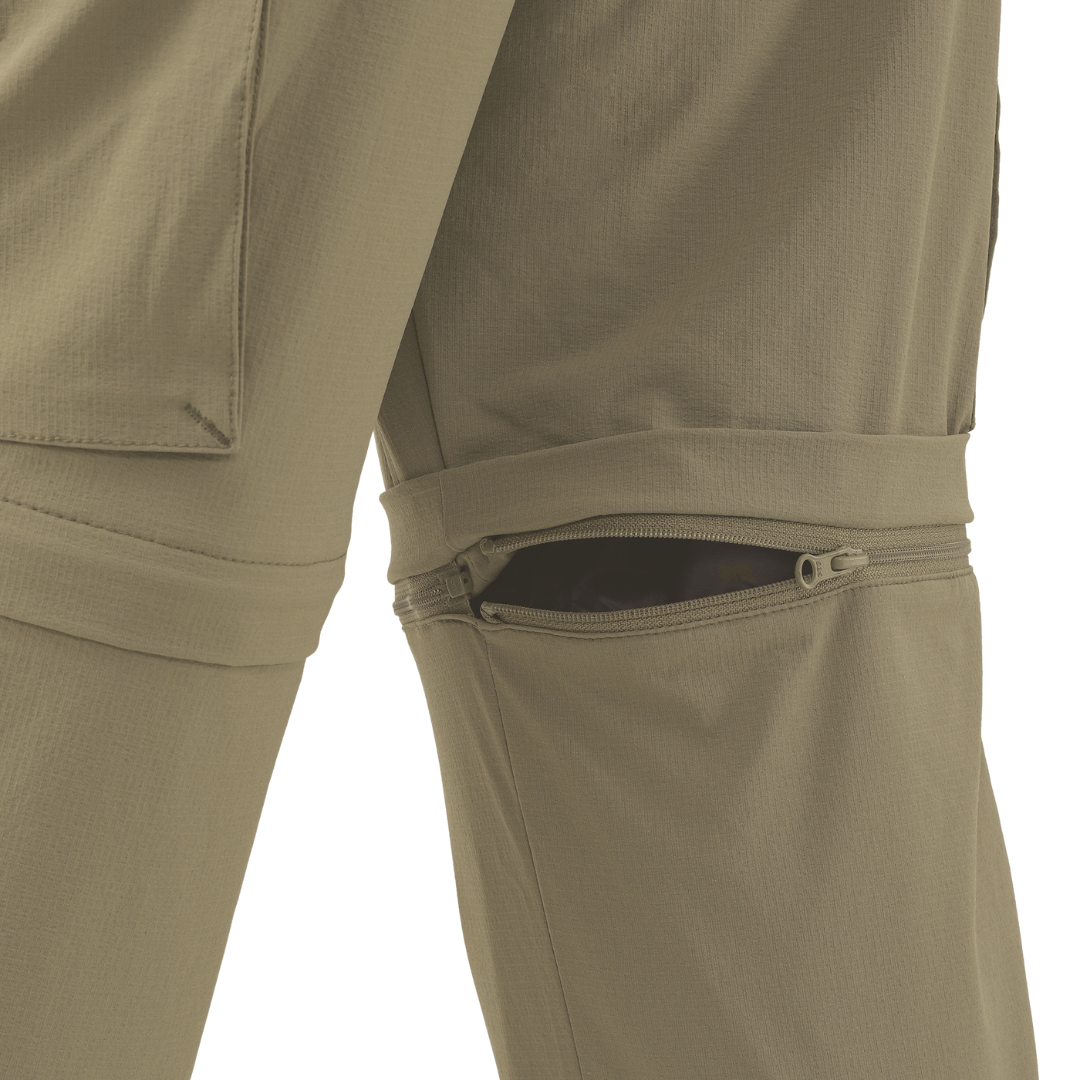 Vandrebukser dame - Treklife Zip-off pants - Sand
