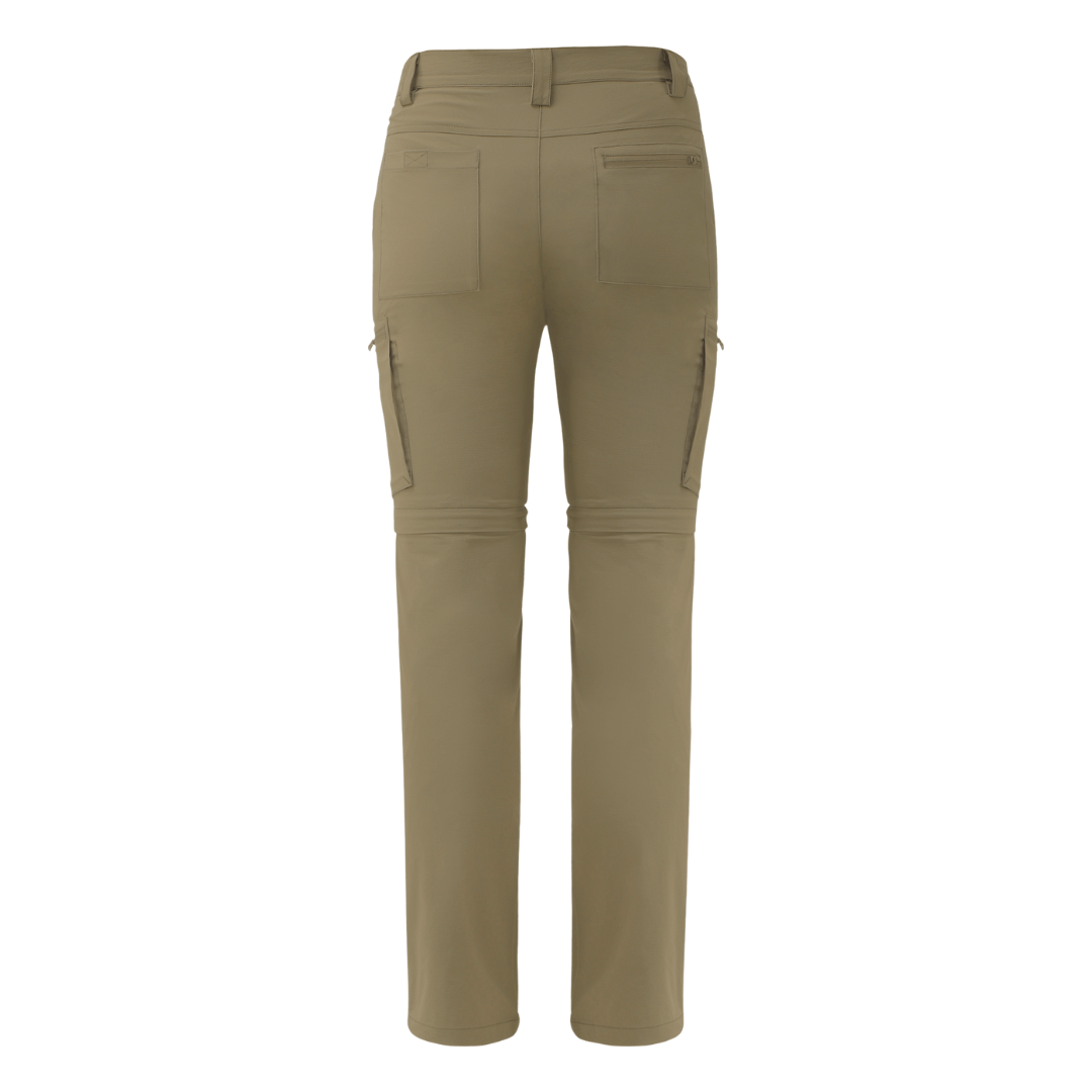 Vandrebukser dame - Treklife Zip-off pants - Sand
