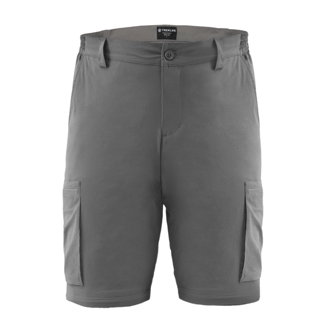 Vandrebukser herre - Treklife Zip-off pants - Grå