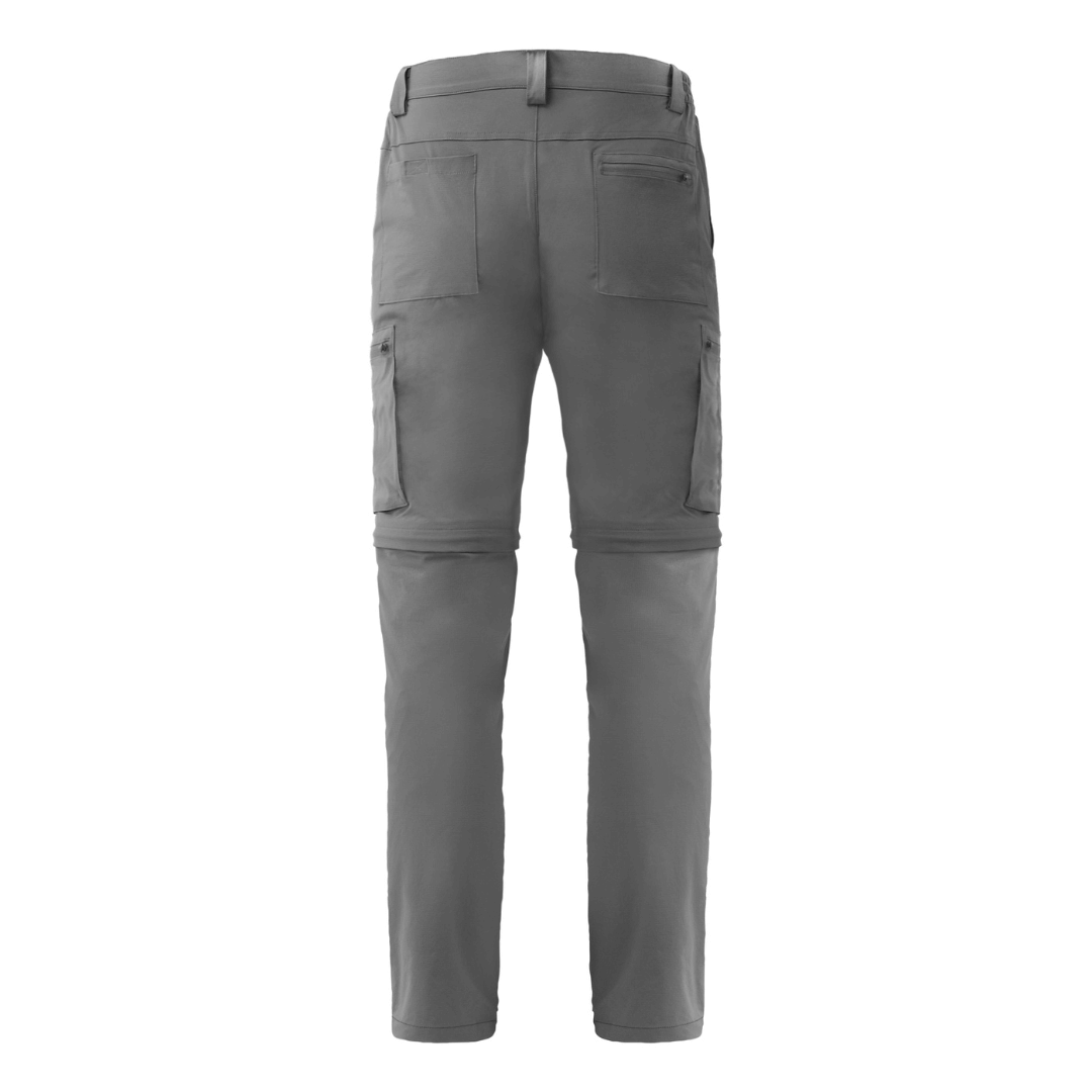 Vandrebukser herre - Treklife Zip-off pants - Grå