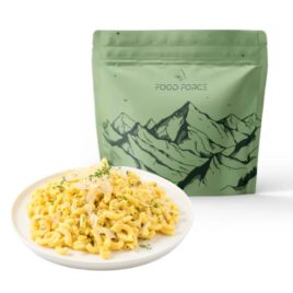 Frysetørret mad - Pasta med ost (vegetarisk)