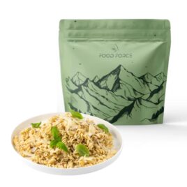 Frysetørret mad - Pasta med pesto