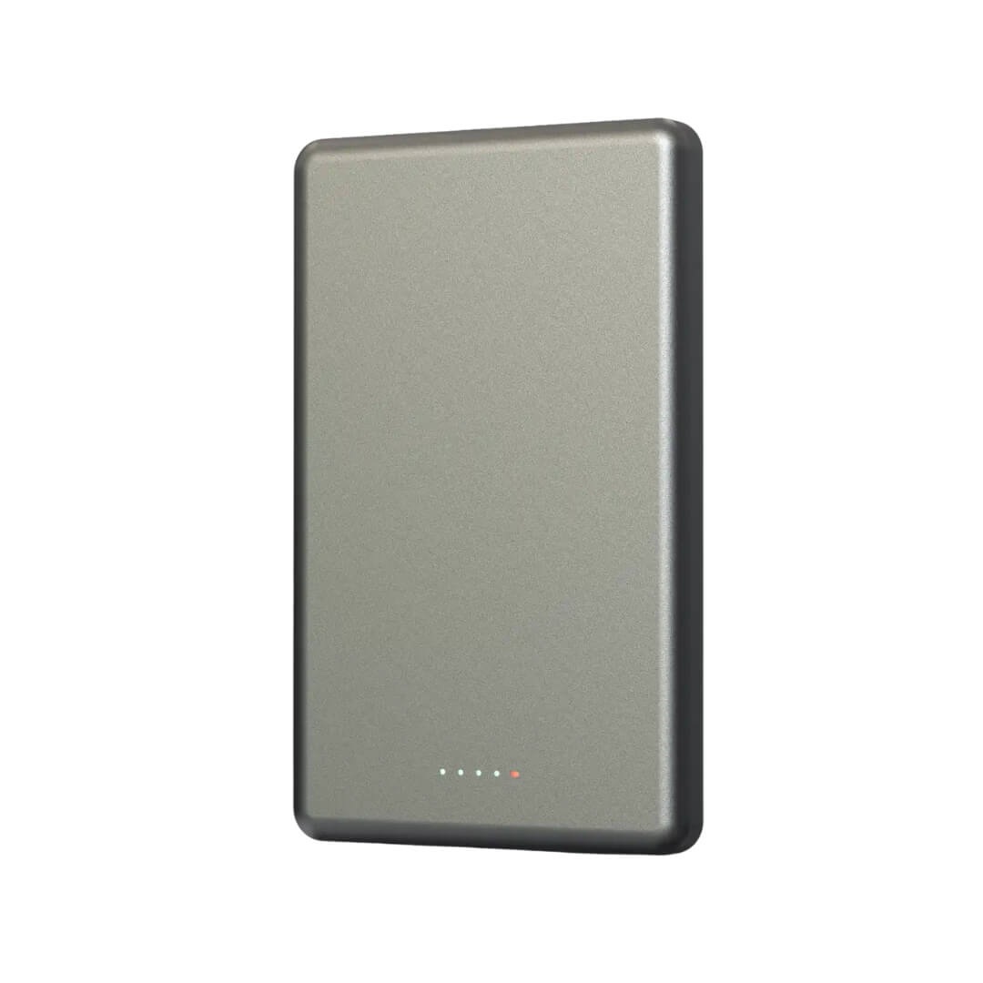 Powerbank - 5.000 mAh - Trådløs opladning - Fast-charge