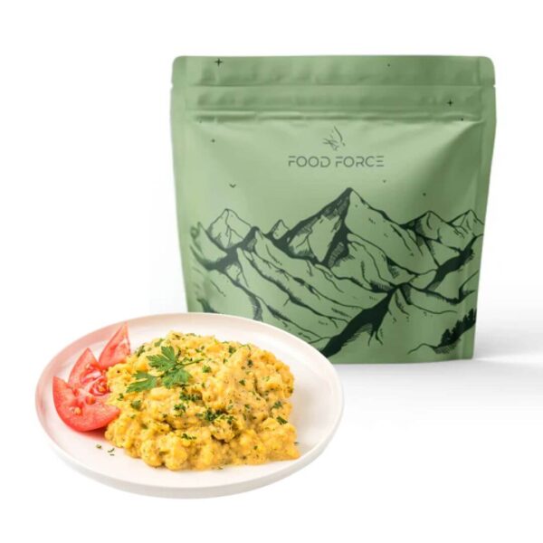 Køb Frysetørret mad - Scrambled æg hos Backpackerlife.dk