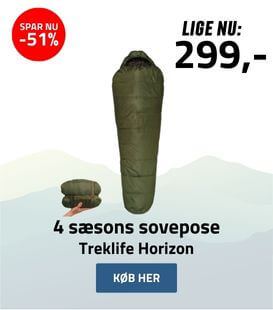 Treklife Horizon sovepose