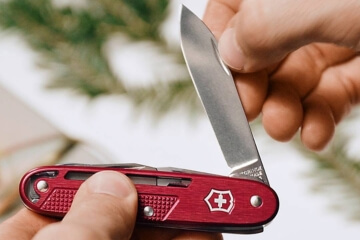 Victorinox kniv tæt på