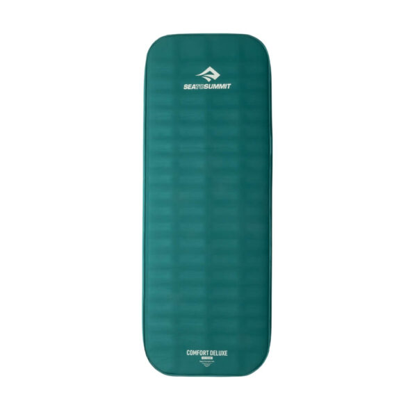 Sea to Summit Comfort Deluxe Selvoppusteligt Liggeunderlag – Grøn (Regular Grøn)