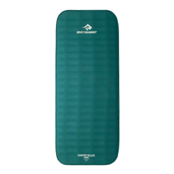 Sea to Summit Comfort Deluxe Selvoppusteligt Liggeunderlag – Grøn (Large Grøn)