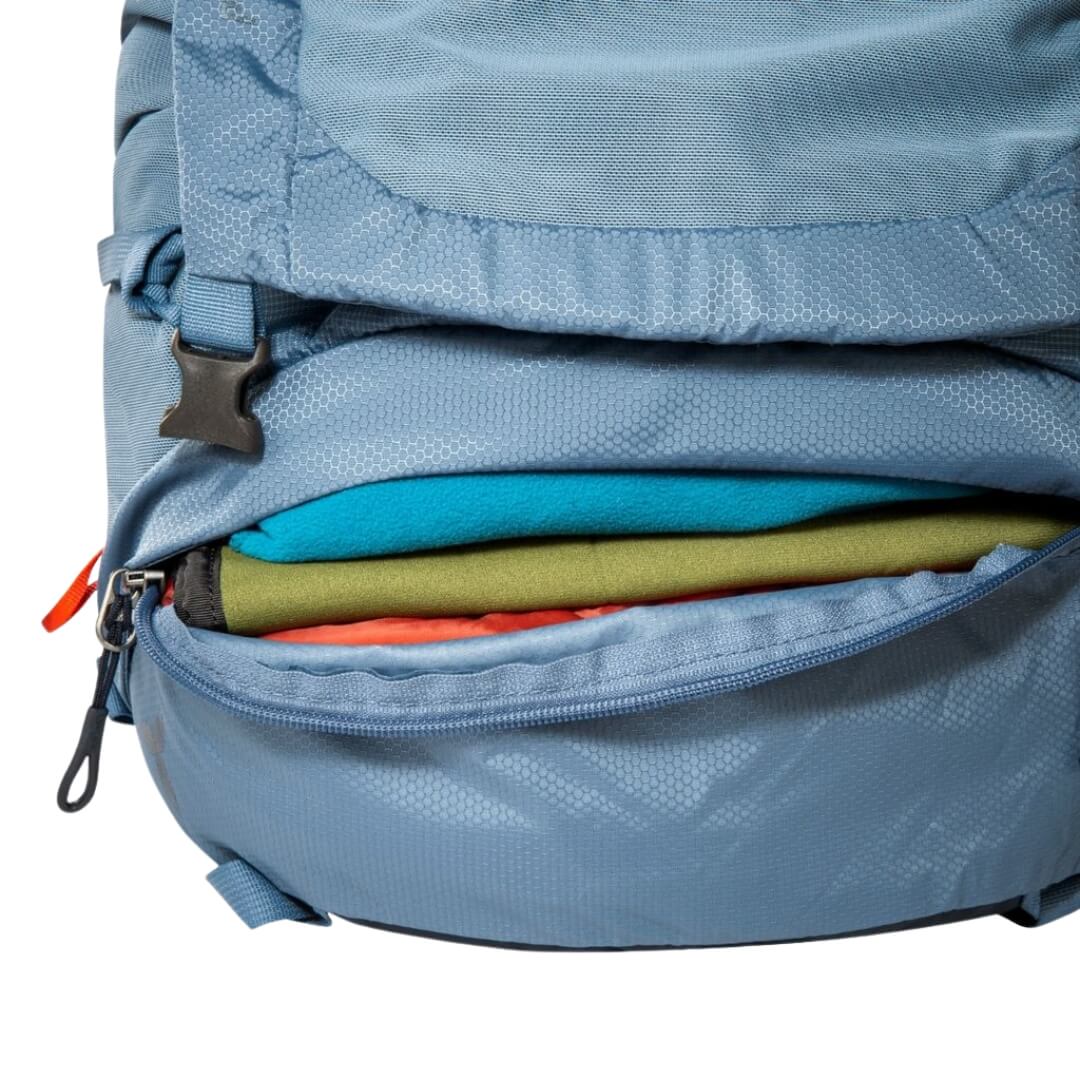 Rygsæk til kvinde - Tatonka Pyrox 40 + 10 liter - Sort