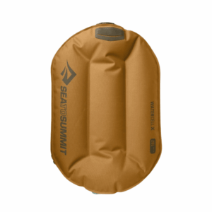 Sea to Summit Watercell X Vandbeholder med brusehoved 20 L - Brun