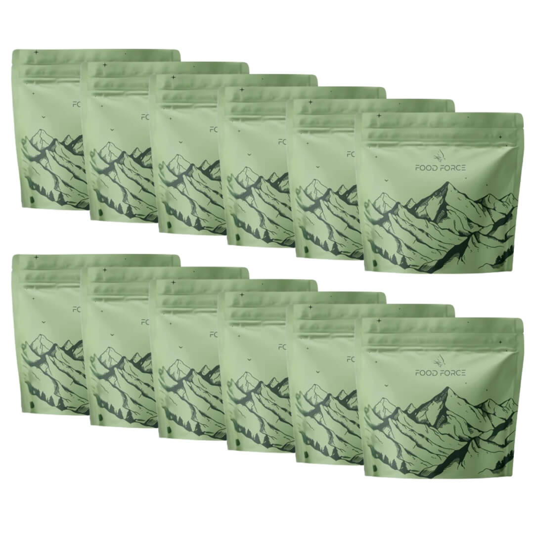 Frysetørret mad – 1 prs 3 dage – 6590 kcal