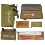 Nordisk Oppland 4 PU Tunneltelt til 4 personer - Grøn