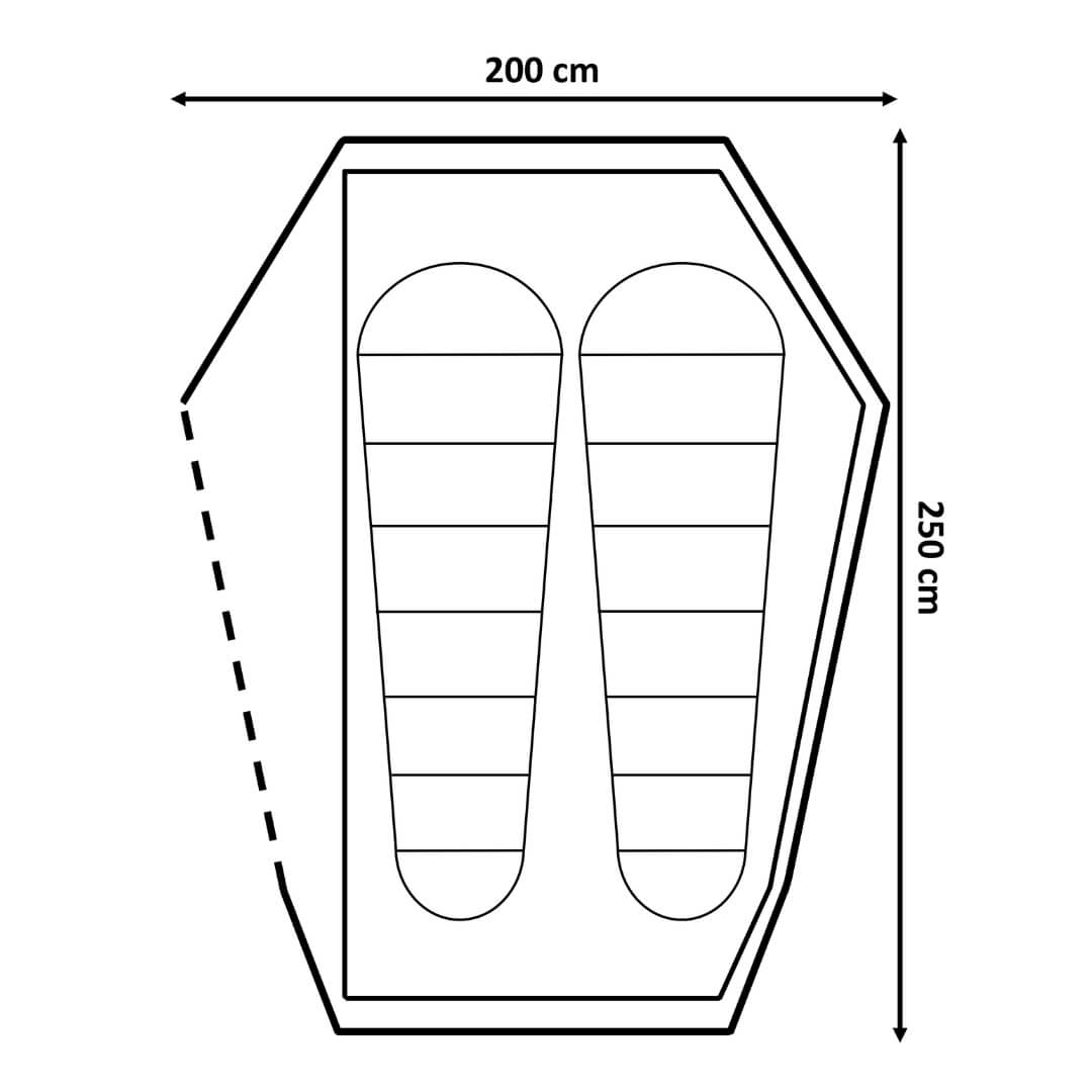 Telt - Treklife Navi ST - 2 personer