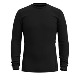 Uldundertrøje herre - Smartwool Classic Thermal Merino Base Layer Crew - Sort