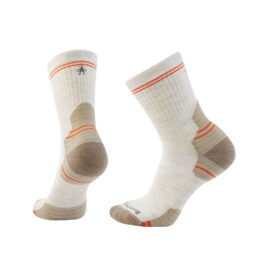 Vandresokker dame - Smartwool Hike Targeted Cushion Mid Crew Socks - Beige