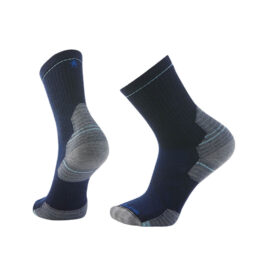 Vandresokker herre - Smartwool Hike Targeted Cushion Mid Crew Socks - Blå