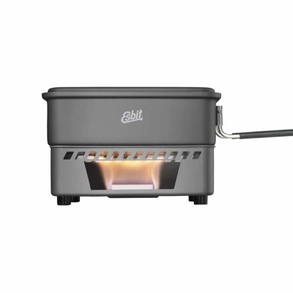 Køb Kogesystem - Esbit Solid Fuel Cookset - 1100 ml - HA hos Backpackerlife.dk