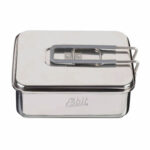 Esbit Solid Fuel Cookset 1100 ml i rustfrit stål