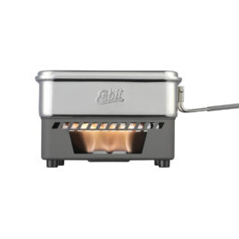 Kogesystem - Esbit Solid Fuel Cookset - 1100 ml - Rustfrit stål