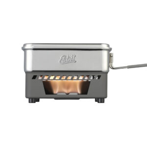 Esbit Solid Fuel Cookset 1100 ml i rustfrit stål