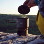 Esbit Solid Fuel Cookset 585 ml i hårdanodiseret aluminium