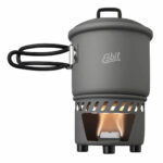 Esbit Solid Fuel Cookset 585 ml i hårdanodiseret aluminium