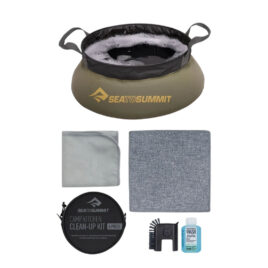 Opvaskesæt – Sea to Summit Camp Kitchen Clean-Up Kit – 6 dele - Grøn