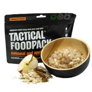 Tactical Foodpack havregrød med æble, frysetørret morgenmad 90 g