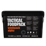 Tactical Foodpack Alpha, frysetørret mad til 1 person i 7 dage