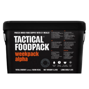 Tactical Foodpack Alpha, frysetørret mad til 1 person i 7 dage