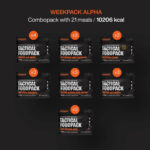 Tactical Foodpack Alpha, frysetørret mad til 1 person i 7 dage
