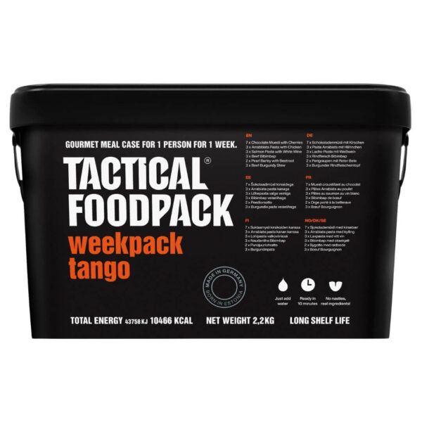 Køb Frysetørret mad – Tactical Foodpack – Tango – 1 prs/7 dage hos Backpackerlife.dk
