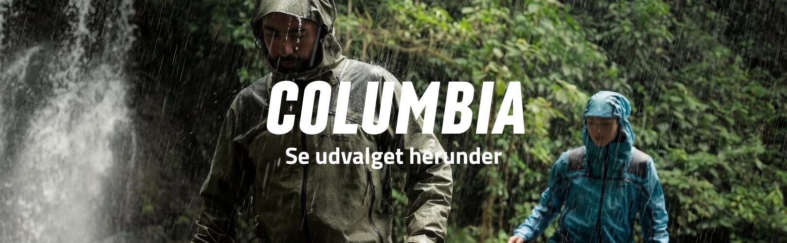Columbia brand banner