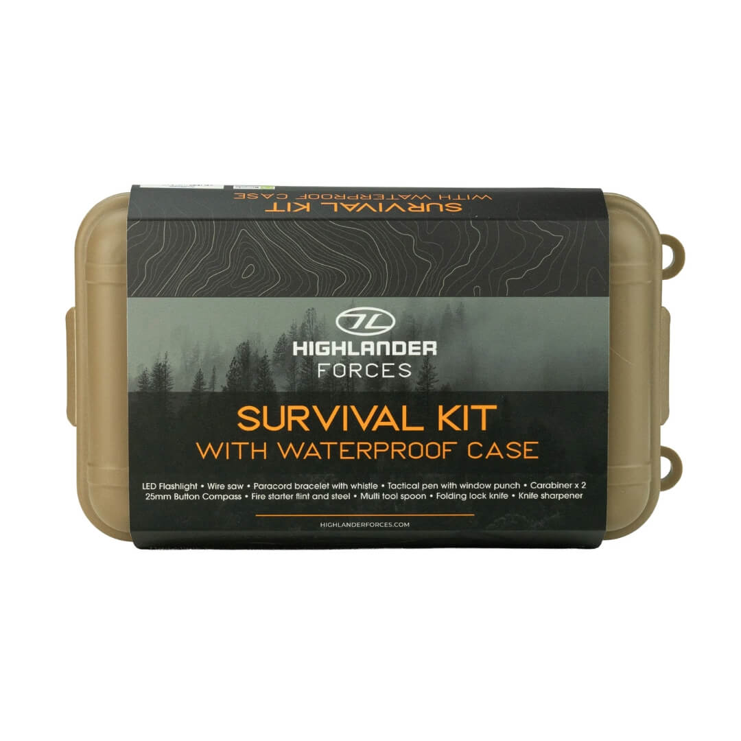 Overlevelsessæt - 10 in 1 Survival Kit