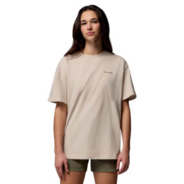 T-shirt dame - Columbia Rolling Blend Graphic Oversized tee - Beige