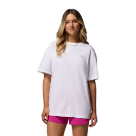 T-shirt dame - Columbia Rolling Blend Graphic Oversized tee - Hvid